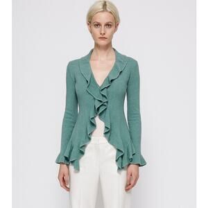 Casmari Cashmere Blend Drape Front Cardigan